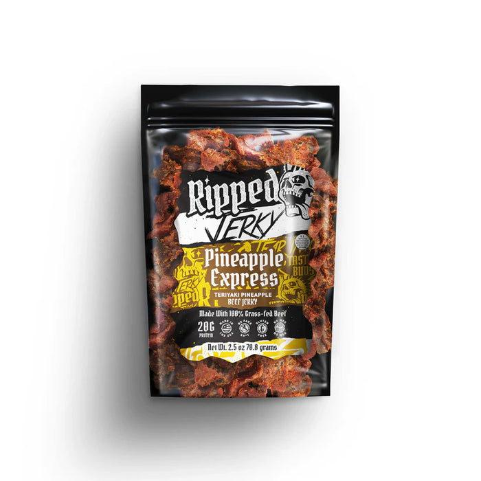 Ripped Jerky (Pineapple Express | Pineapple Teriyaki Beef Jerky)