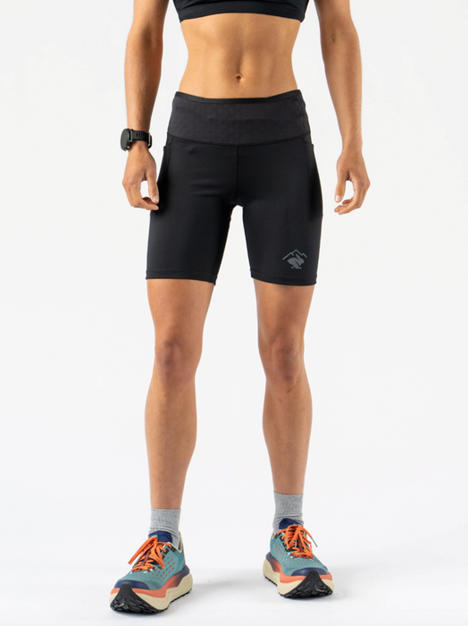 Women's Leggy Smashems 7" Short (Black)