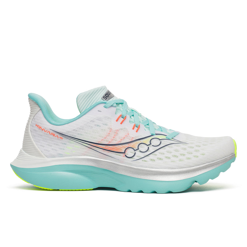 Women's Kinvara 16 (130 - White/Aqua)