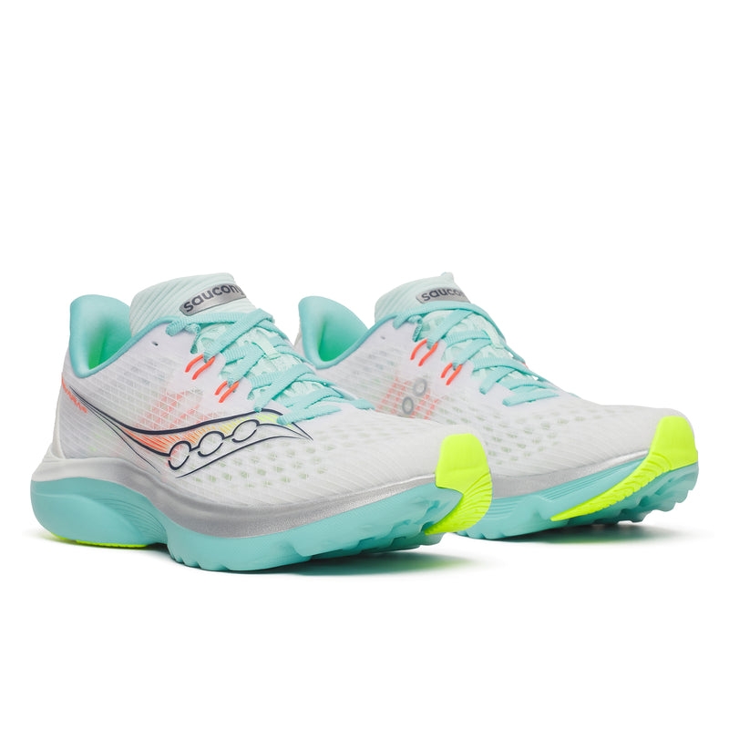 Women's Kinvara 16 (130 - White/Aqua)