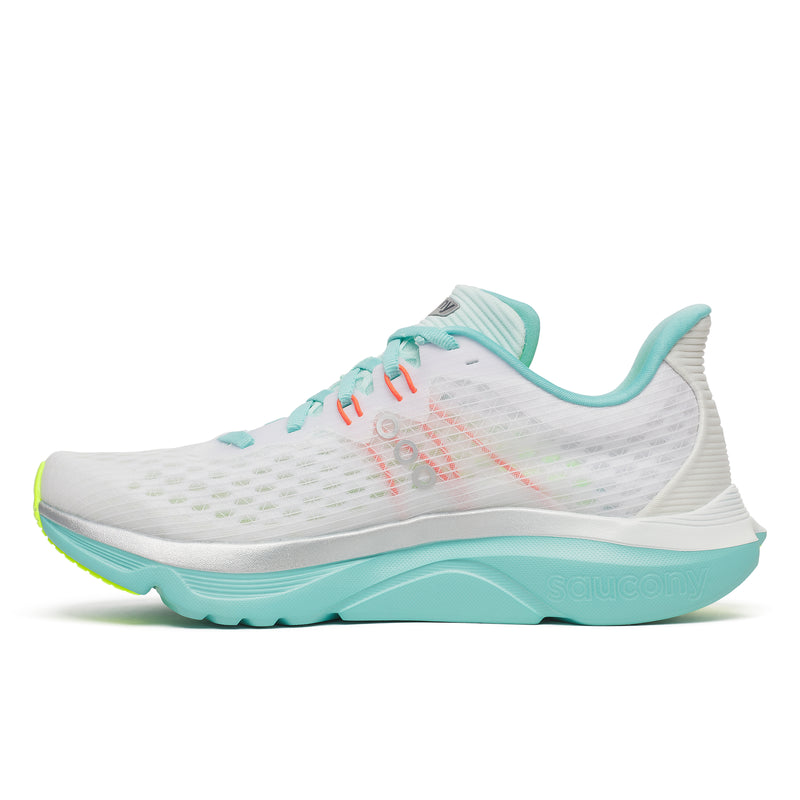 Women's Kinvara 16 (130 - White/Aqua)