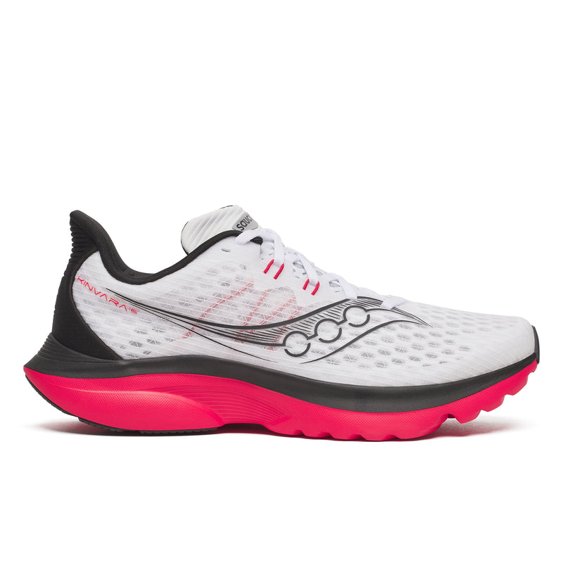 Men's Kinvara 16 (01 - White/Red)