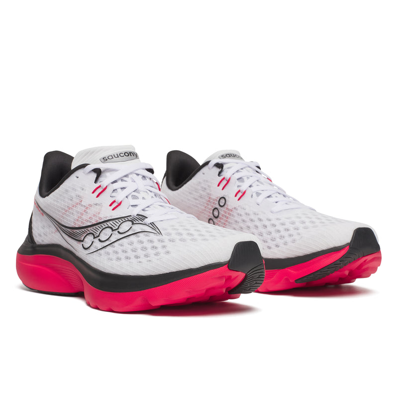 Men's Kinvara 16 (01 - White/Red)