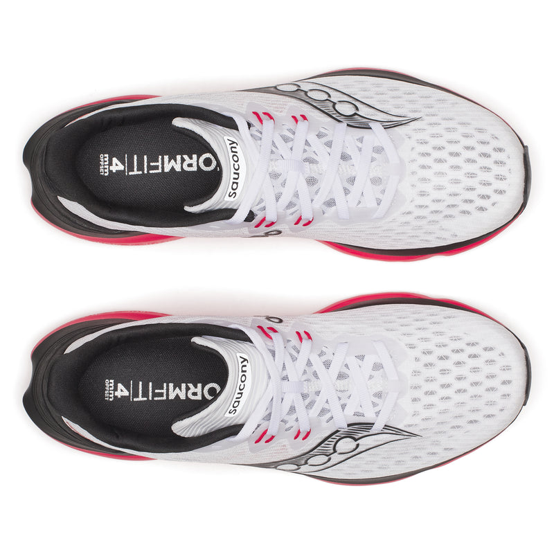 Men's Kinvara 16 (01 - White/Red)