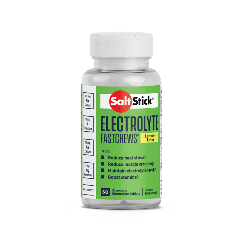 SaltStick Fastchews 60 Tablet Bottle (Lemon-Lime)