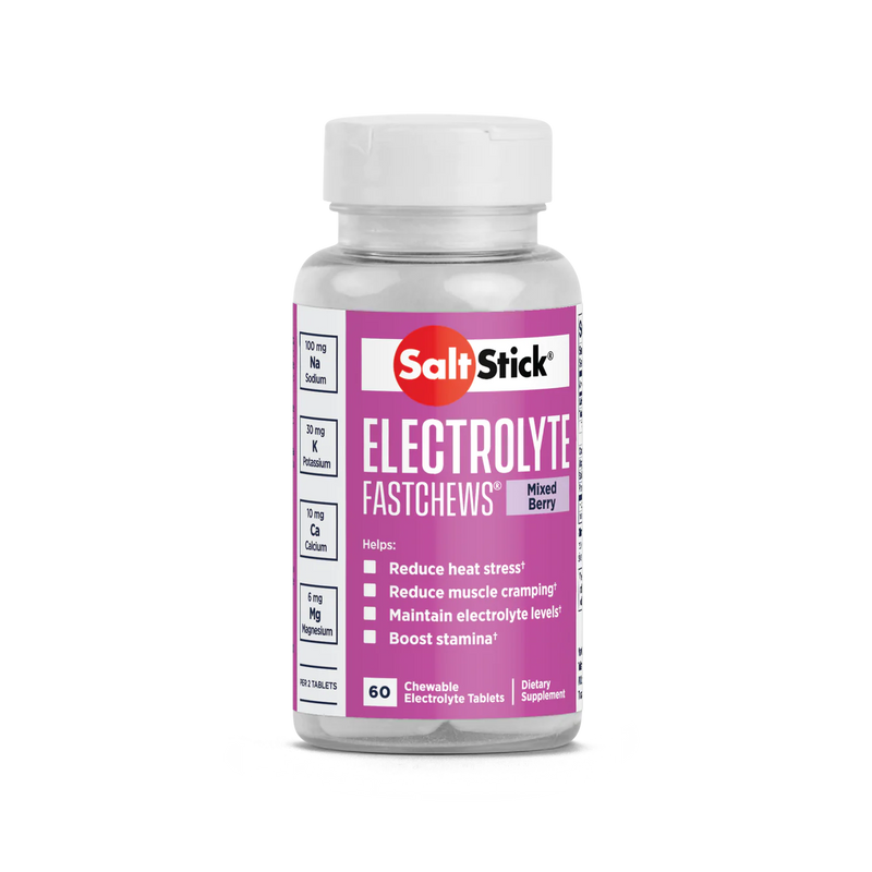SaltStick Fastchews 60 Tablet Bottle (Mixed Berry)