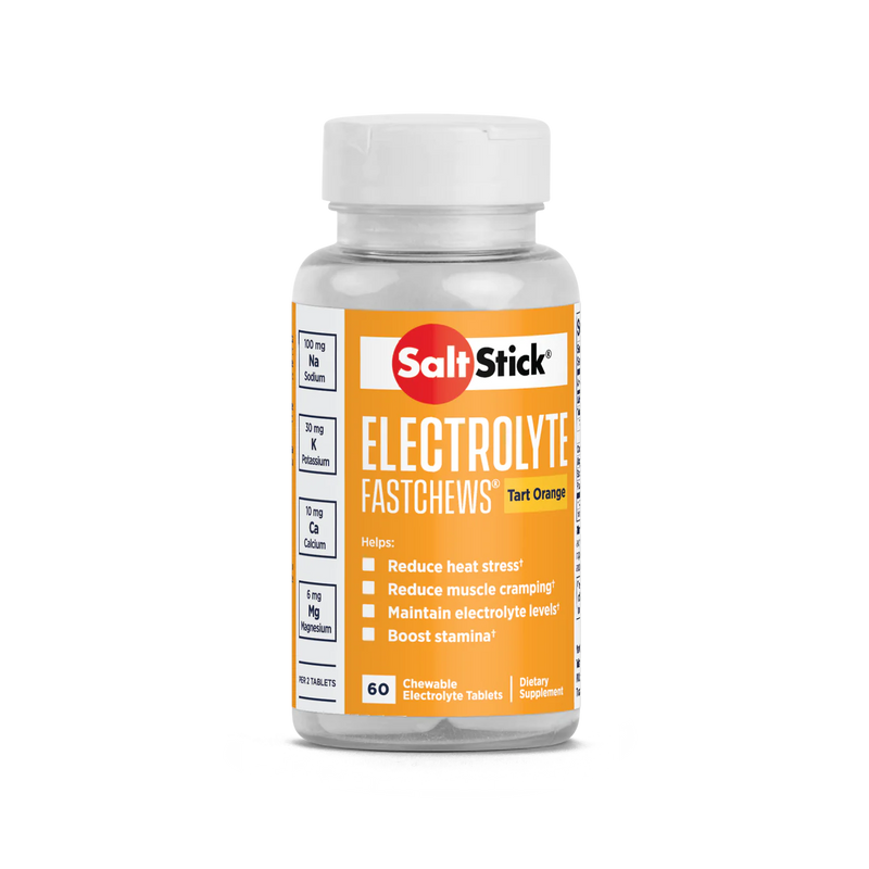 SaltStick Fastchews 60 Tablet Bottle (Tart Orange)