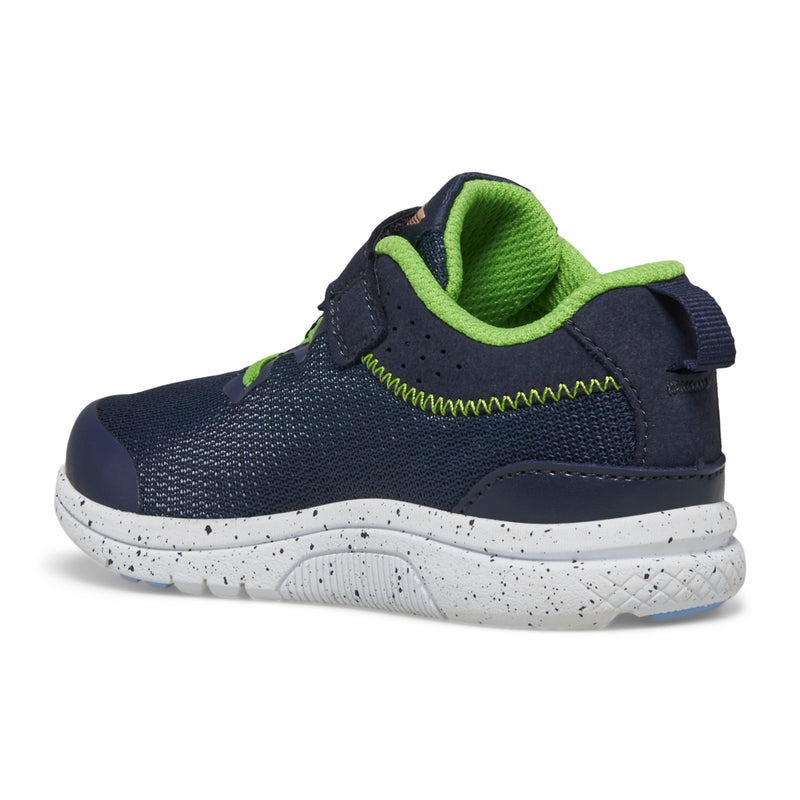 Little Kid's Kinvara 14 A/C Jr. (Navy/Green)