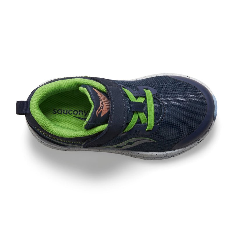 Little Kid's Kinvara 14 A/C Jr. (Navy/Green)