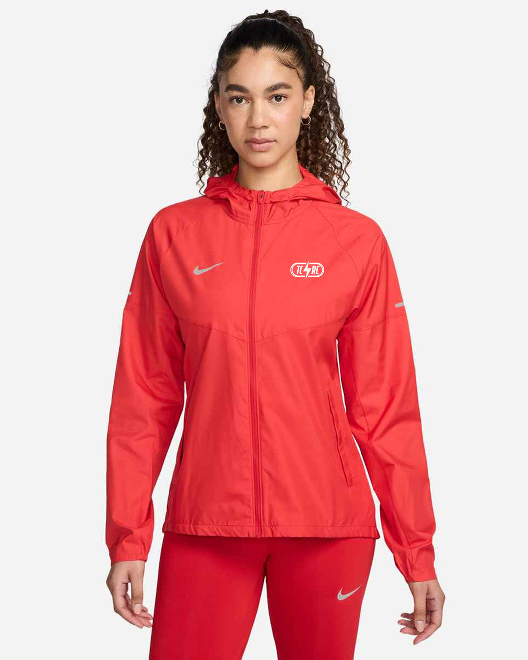 Women's TCRC x Nike Miler Jacket (657 - University Red) — TC