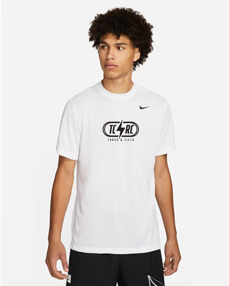 Men’s TCRC x Nike Legend Short Sleeve Tee (100 - White)