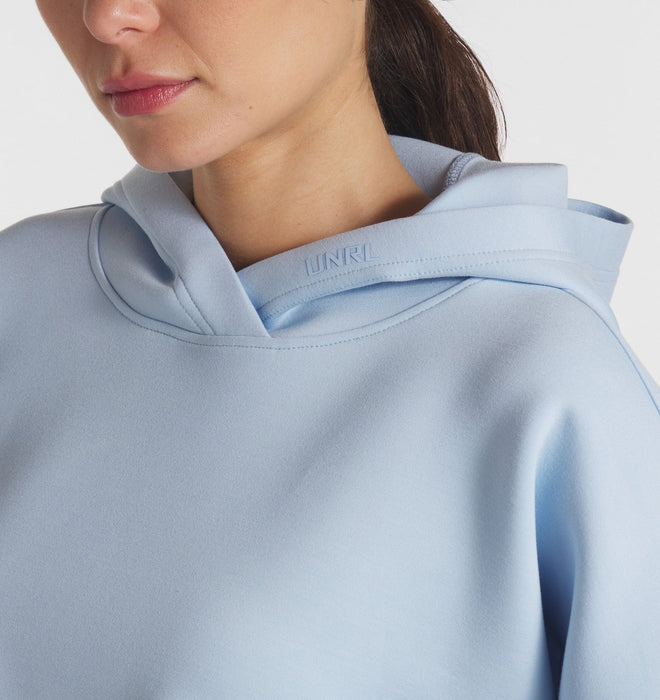 Women's LuxBreak Oversized Hoodie (Sky Blue)