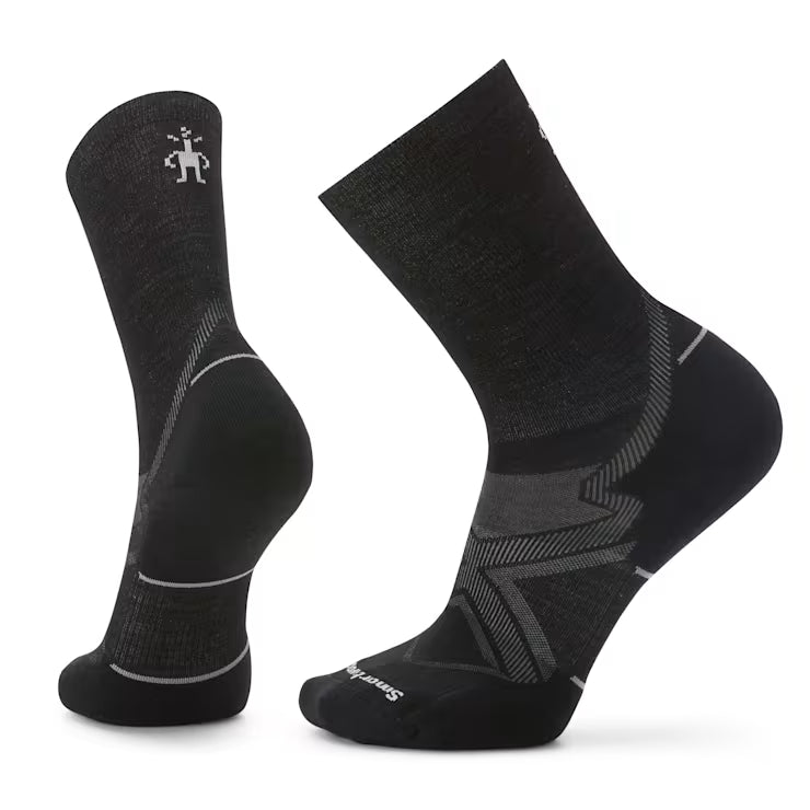 Run Cold Weather Targeted Cushion Crew Socks (001 - Black)