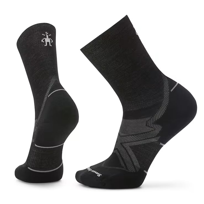 Run Cold Weather Targeted Cushion Crew Socks (001 - Black)