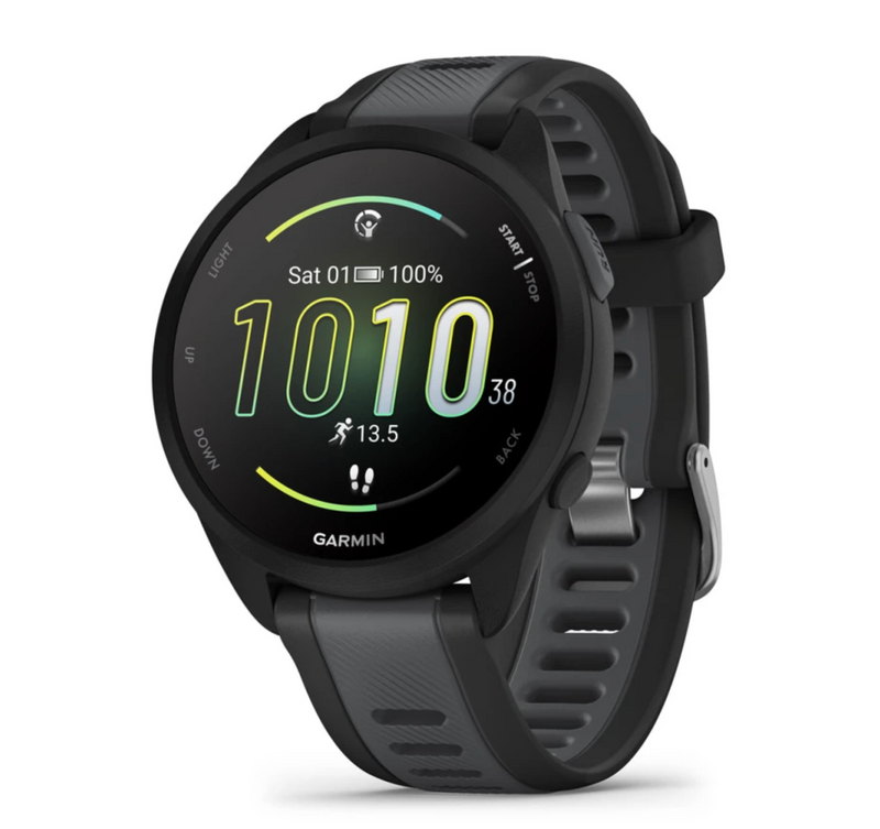 Forerunner 165 (Black/Slate Grey) — TC Running Co Forerunner 165 (Black/Slate Grey) — TC Running Co