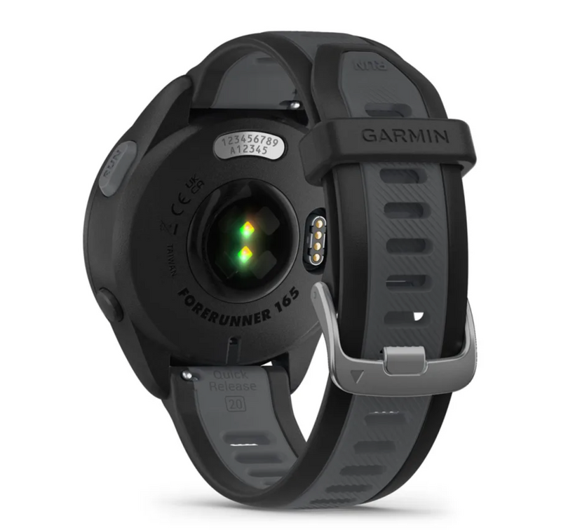 Forerunner 165 (Black/Slate Grey) — TC Running Co Forerunner 165 (Black/Slate Grey) — TC Running Co