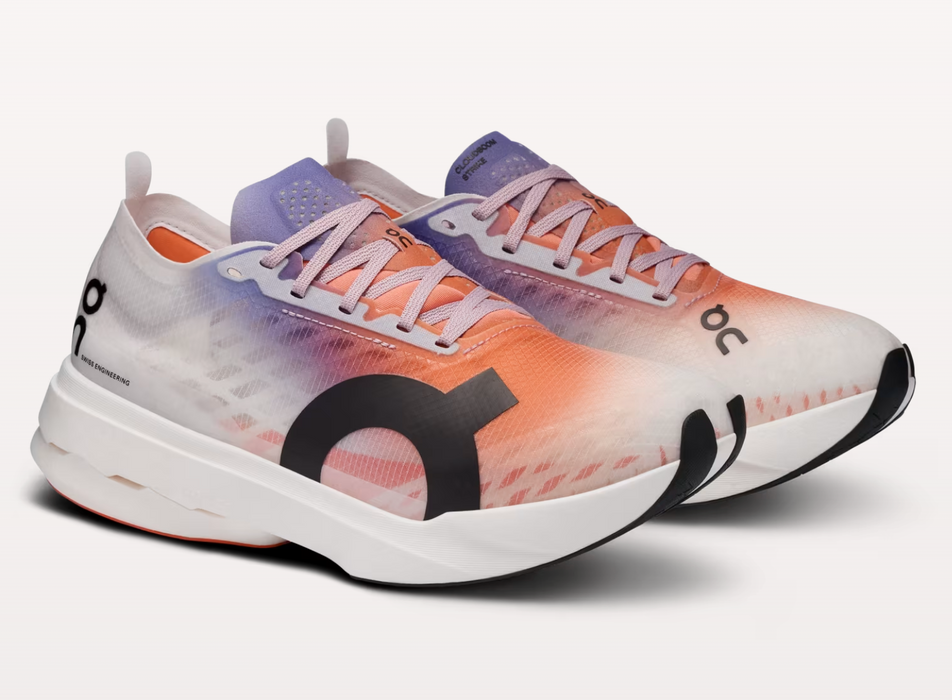 Women's Cloudboom Strike (White/Flame)