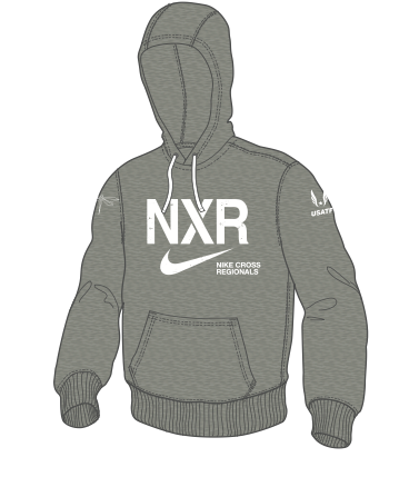 NXR Hoodie 2024 - (063 - DK Grey Heather) — TC Running Co