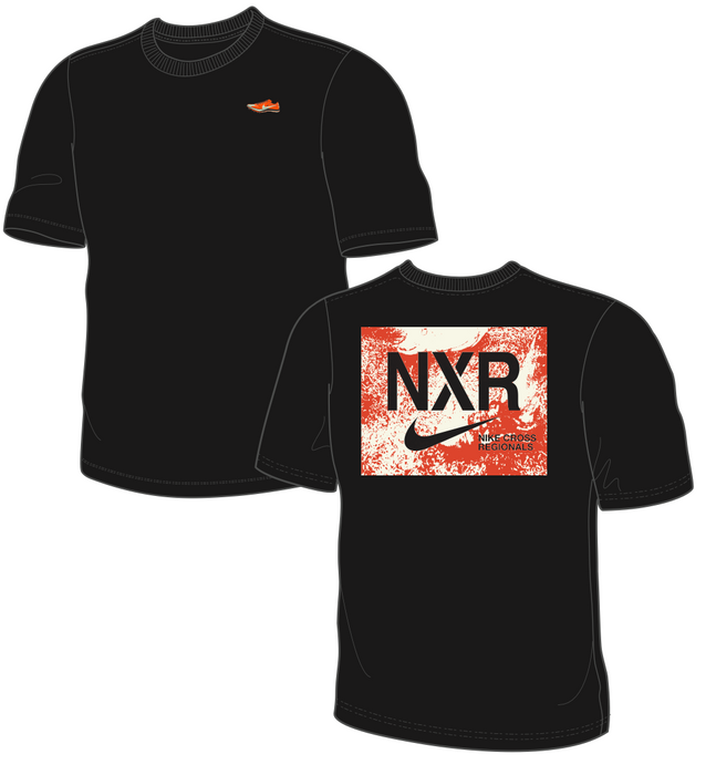 NXR Short Sleeve 2024 (010 - Black | Large Back Logo)