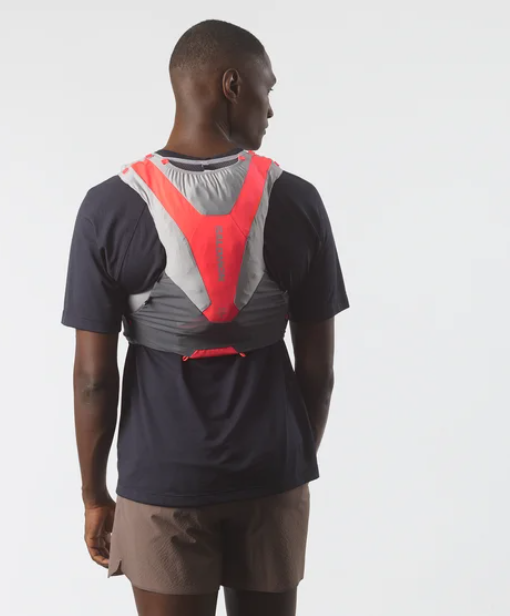 ADV Skin 5 Running Vest (Castelrock/Alloy/Neon Flame)