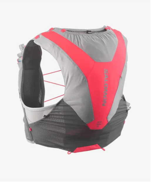 ADV Skin 5 Running Vest (Castelrock/Alloy/Neon Flame)