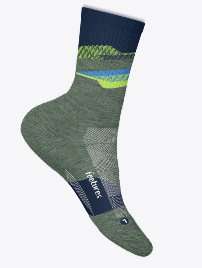 Elite Trail Mini Crew Max Cushion (Tectonic Green)
