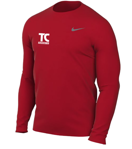 Men’s TCRC Legend Long Sleeve Tee (657 - University Red)