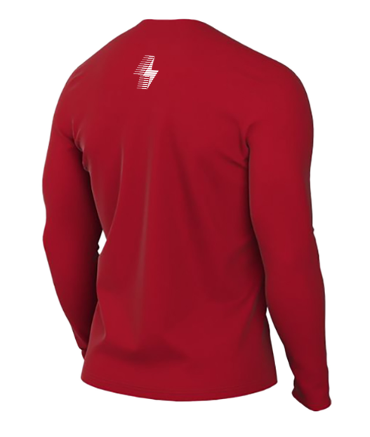 Men’s TCRC Legend Long Sleeve Tee (657 - University Red)
