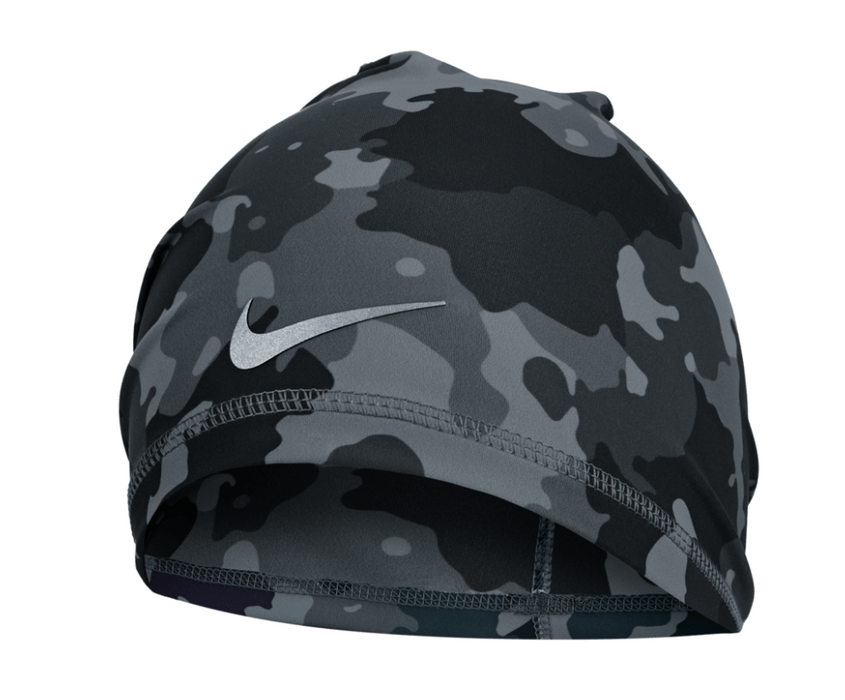 Unisex Dri-Fit Terra Uncuffed Printed Beanie (089 - Smoke Grey/Silver)