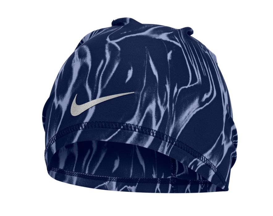 Unisex Dri-Fit Terra Uncuffed Printed Beanie (423 - Blue Void/Silver)