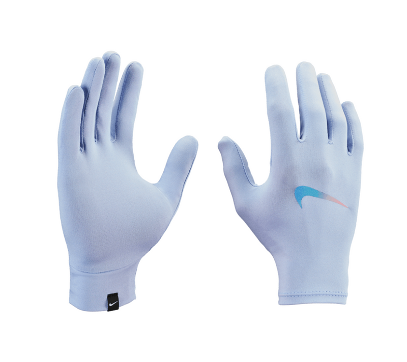 Unisex Nike Pacer Liner Gloves (Ghost/Comet Blue)