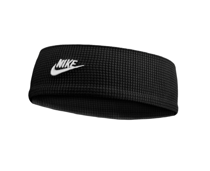 Women's Waffle Headband (Black/White)