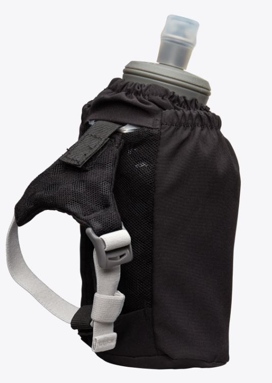 Pinnacle Soft Flask Handheld 18oz (Black/Reflective Silver)