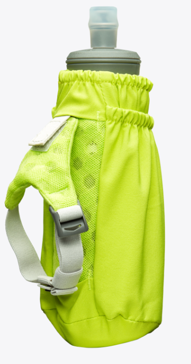Pinnacle Soft Flask Handheld 14oz (Finish Lime/Reflective Silver)