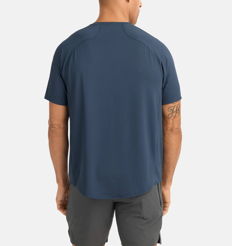 Men's Streamline Performance Tee (Cavern Blue)