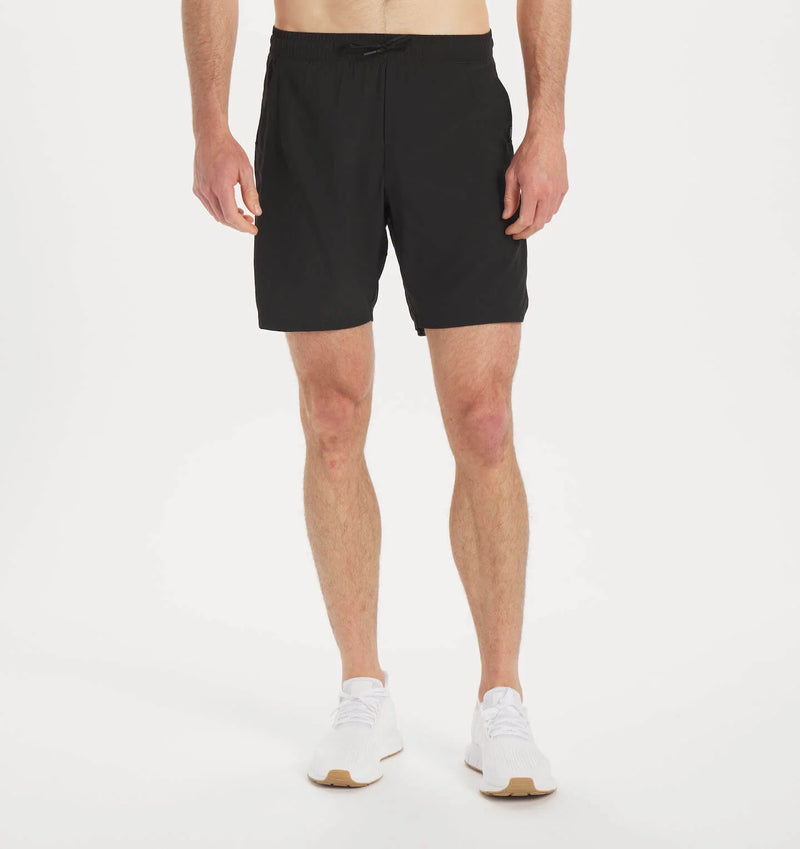 Men's Stride Short [7.5"] (Black)
