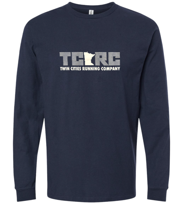 Unisex TCRC Cotton Long Sleeve (Navy)