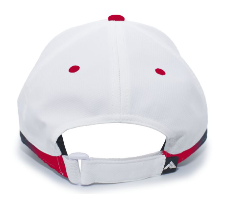 TCRC Lite Series Adjustable Cap (White/Red/Black)