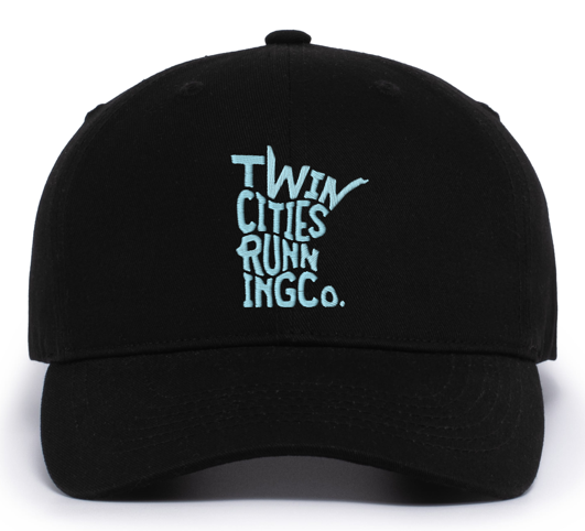 TCRC "State Text" Low Profile Snapback Cap (Black)