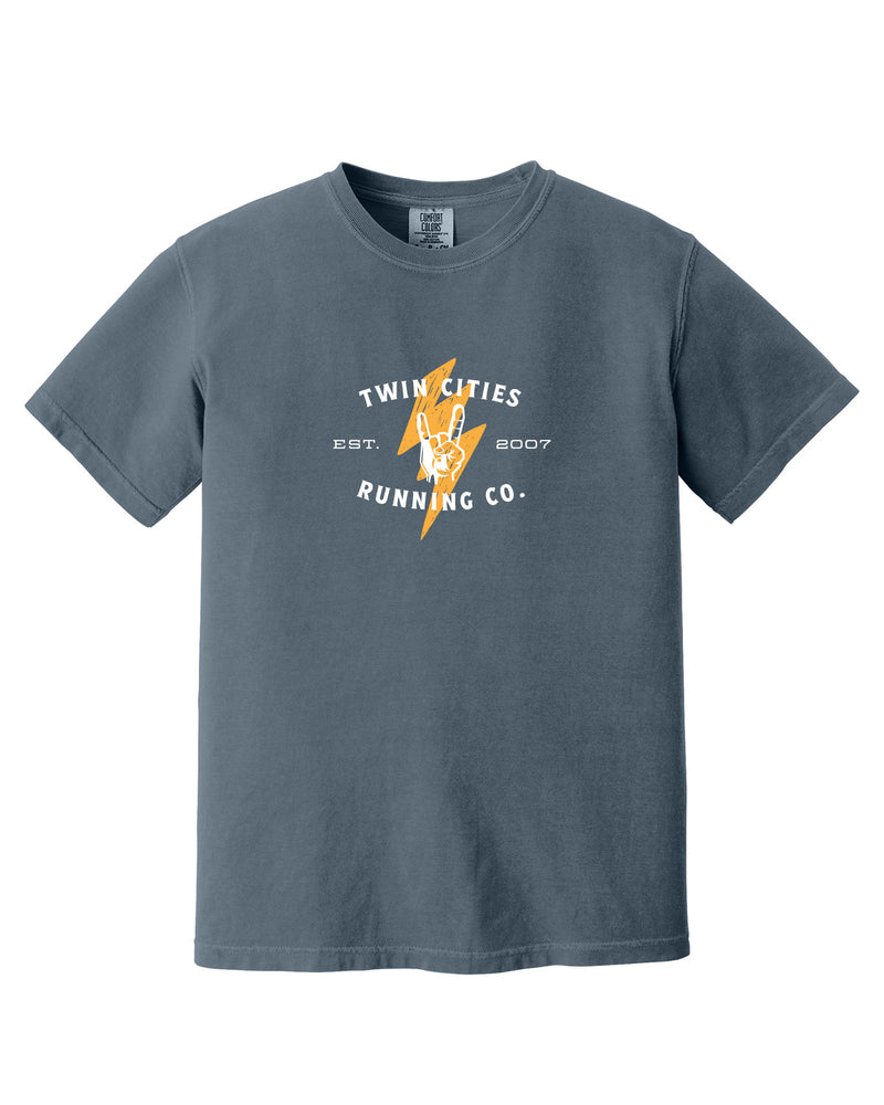 TCRC x Comfort Colors "Rock On" Graphic Tee (Denim)