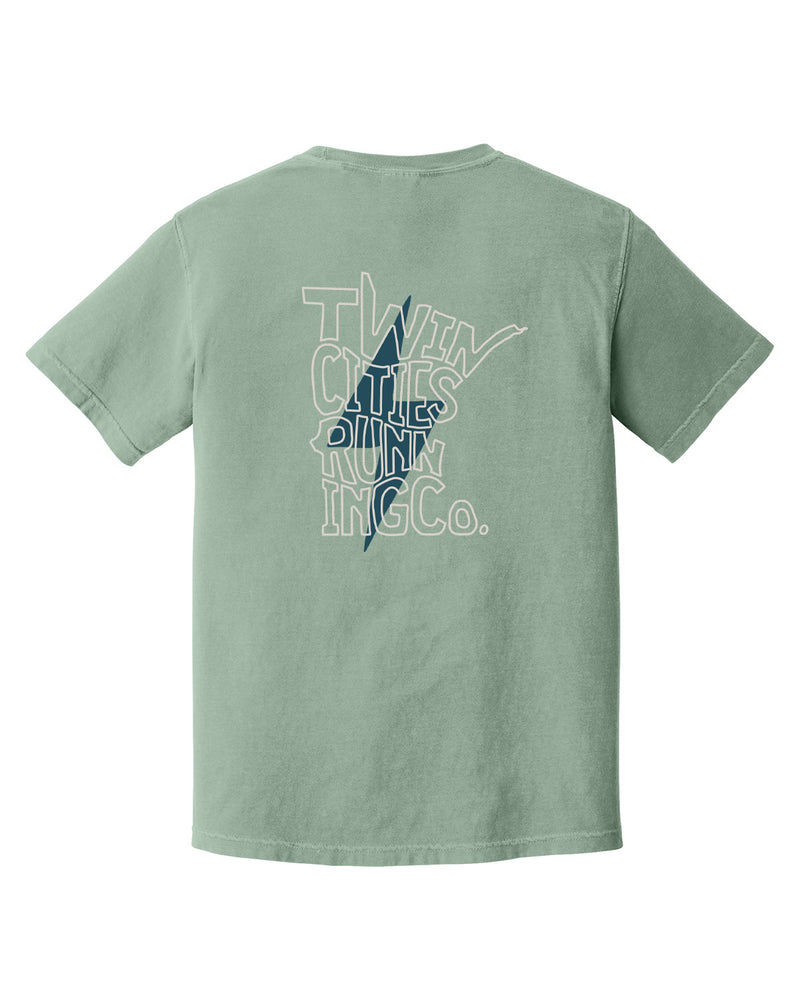 TCRC x Comfort Colors "State Text" Graphic Tee (Bay)