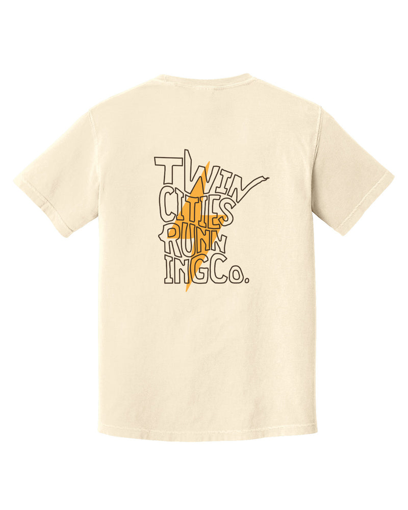 TCRC x Comfort Colors "State Text" Graphic Tee (Ivory)