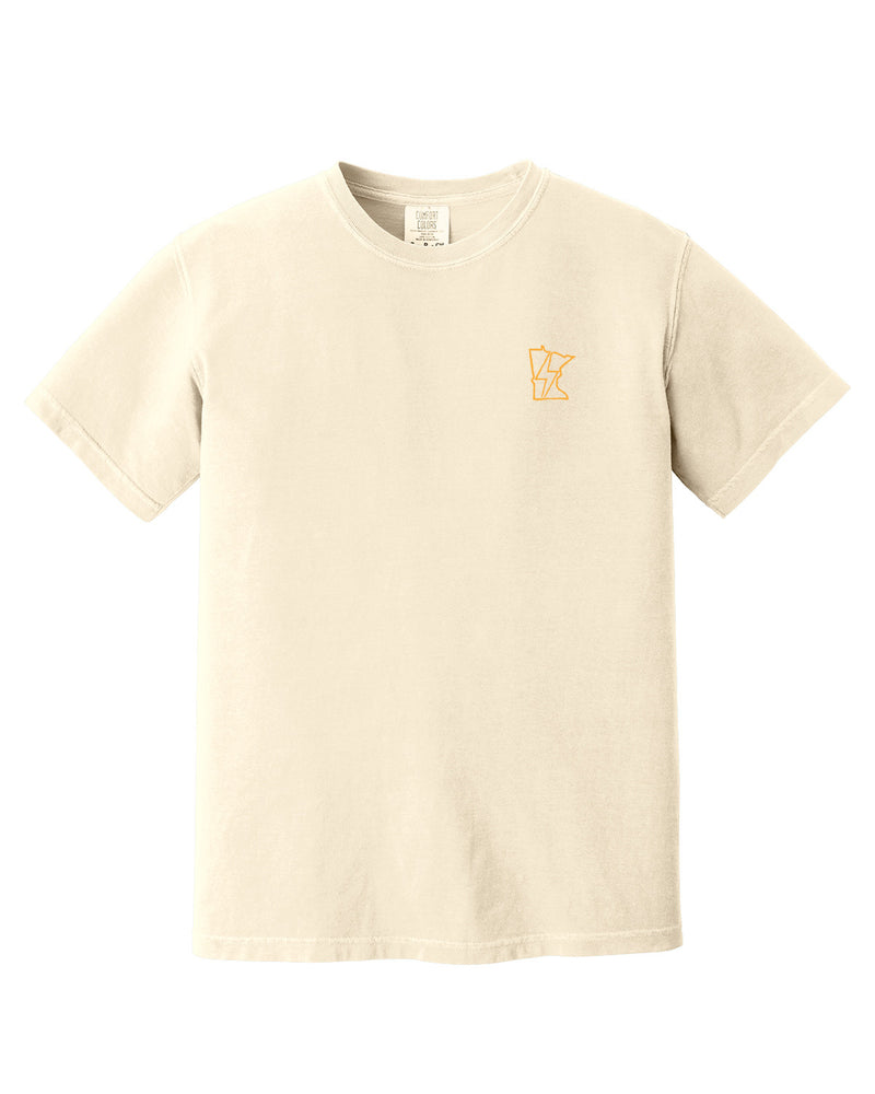 TCRC x Comfort Colors "State Text" Graphic Tee (Ivory)