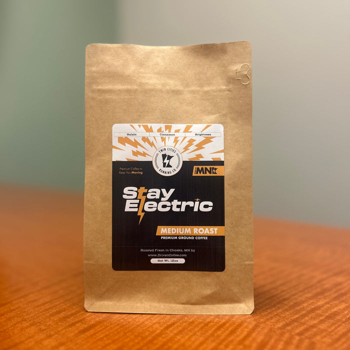 TCRC Stay Electric - Premium Medium Roast Ground Coffee