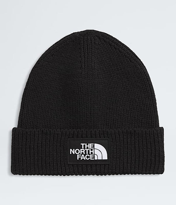 TNF Logo Box Cuffed Beanie (JK3 - TNF Black)