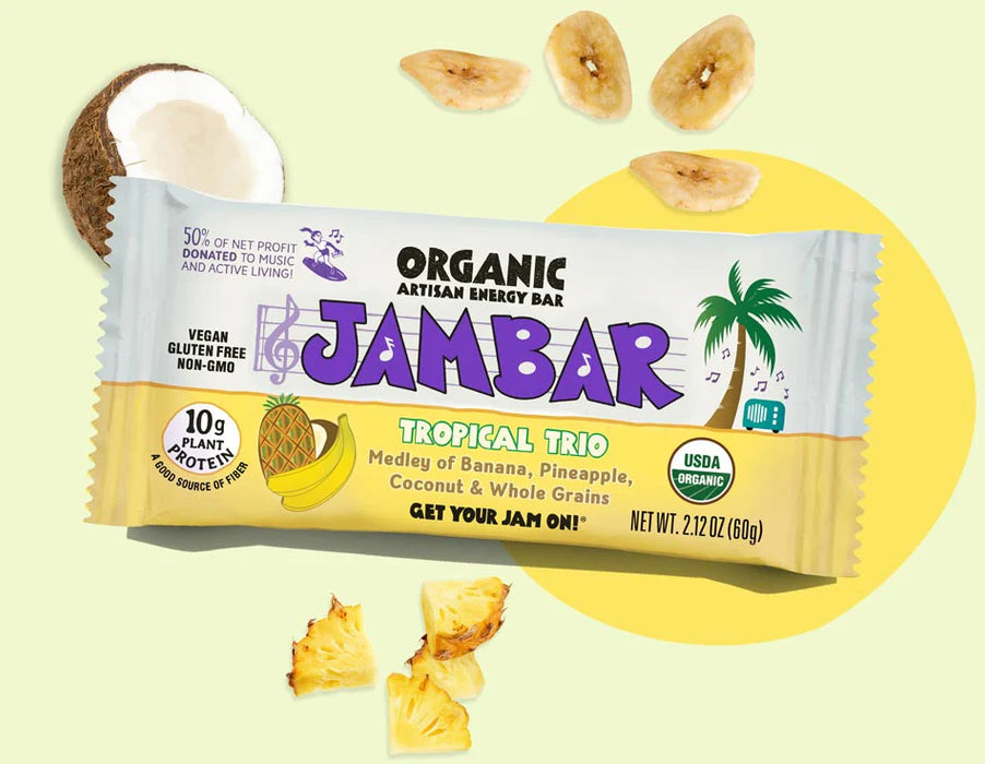 JAMBAR Organic Energy Bars