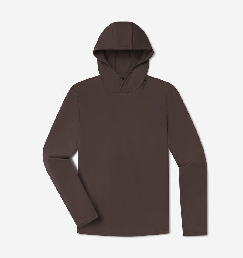 Men's Ultra Hooded Long Sleeve (Espresso)