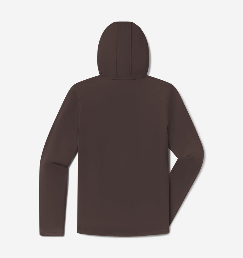 Men's Ultra Hooded Long Sleeve (Espresso)