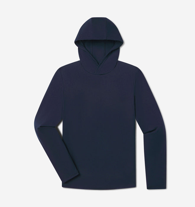 Men's Ultra Hooded Long Sleeve (Midnight Navy)