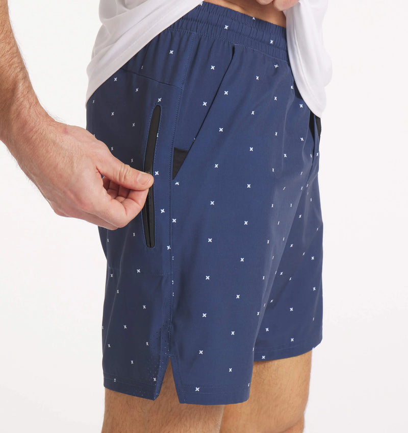 Men's Stride Short [7.5"] (Harbor Blue X-Out)